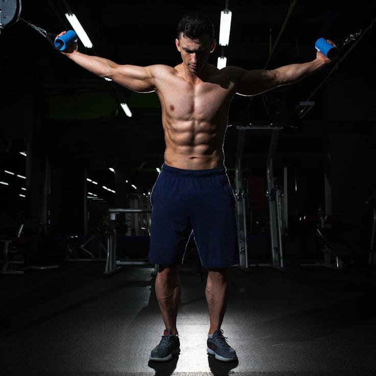 Yoga and wellness studio with natural lighting